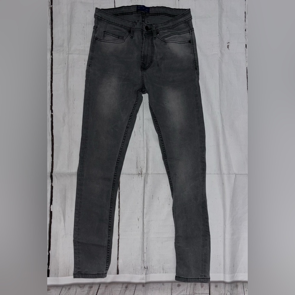 Zara Denim Men’s Skinny Fit Gray Grey Jeans Size US 31 EUR 40